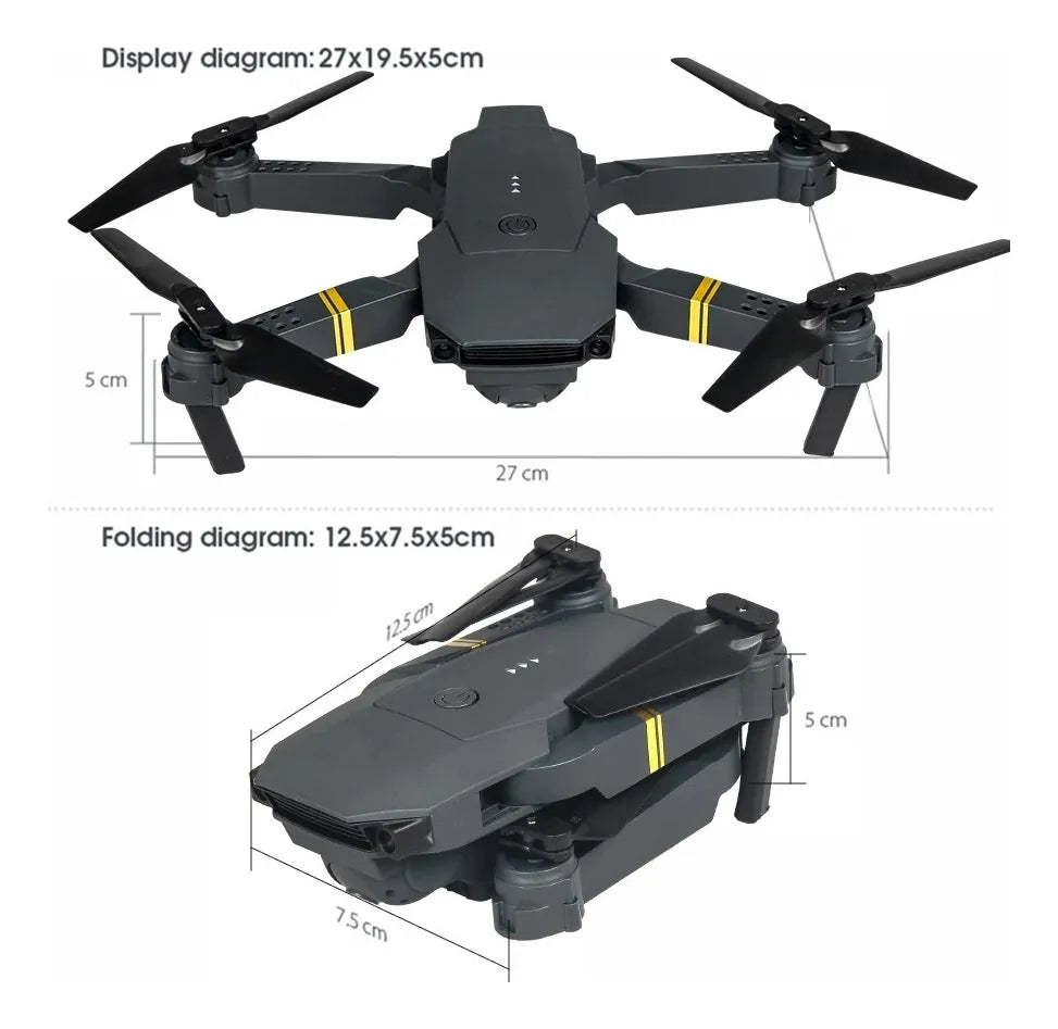 Drone E998 Pro Fotocamera HD